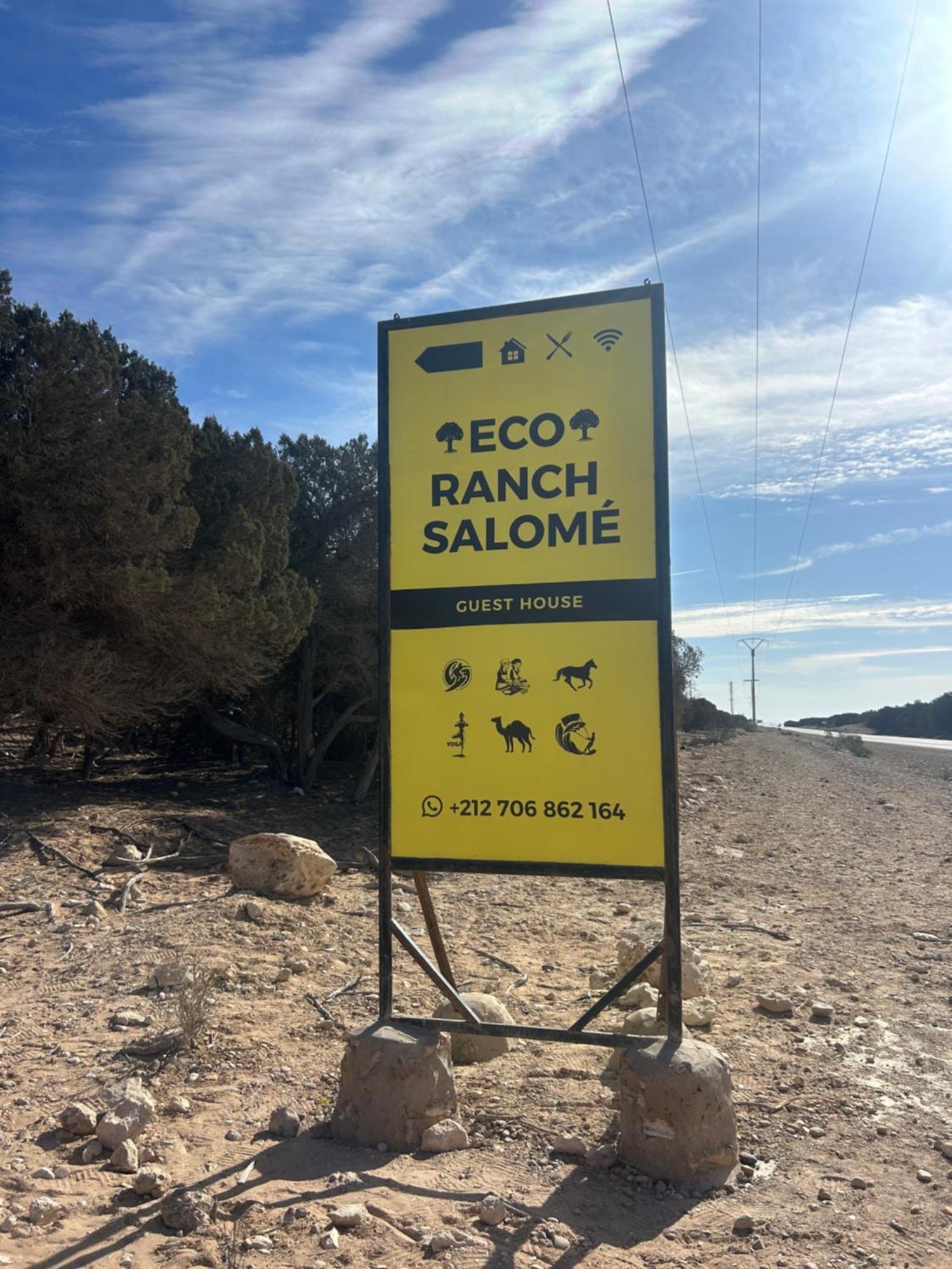 Eco-Ranch Salome Apartman Sidi Kaouki Kültér fotó